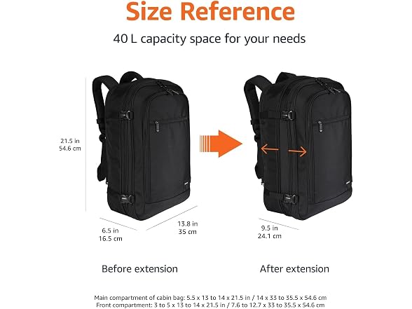 Amazon Basics Travel Backpack