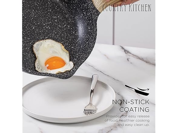 Country Kitchen YCASPF5 GRY Country Kitchen Nonstick I