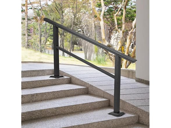 Handrail Outdoor Stairs 47.6 X 35.2 Inch Outdoor