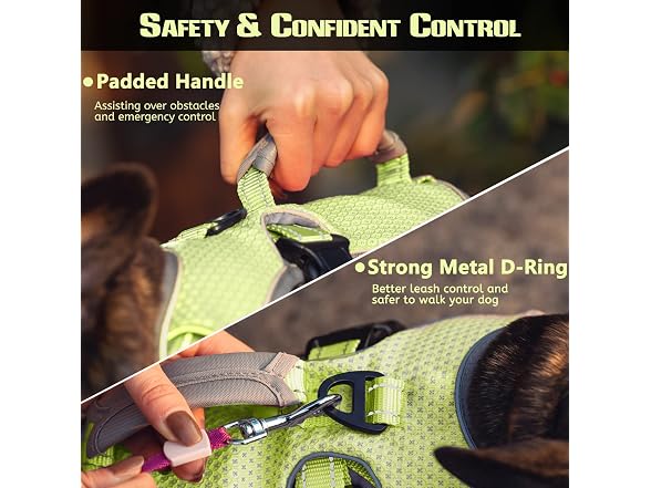 No Escape Dog Harness, Escape Proof Harness,