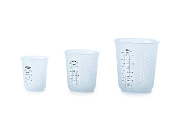 OXO 3 Piece Silicone Measuring Cups
