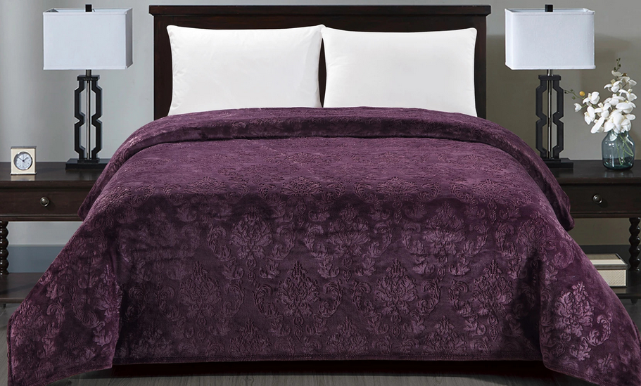 Versailles Embossed Throw - Gallery 21