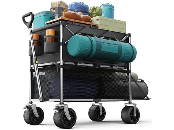 everyfun Pro Collapsible Wagon Double
