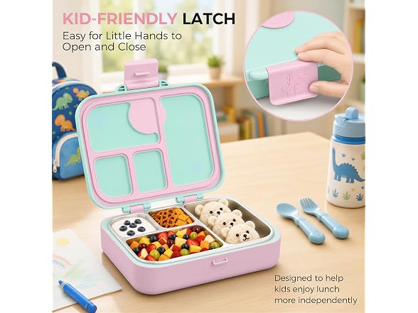 FINEYORKER Kids Stainless Bento Box