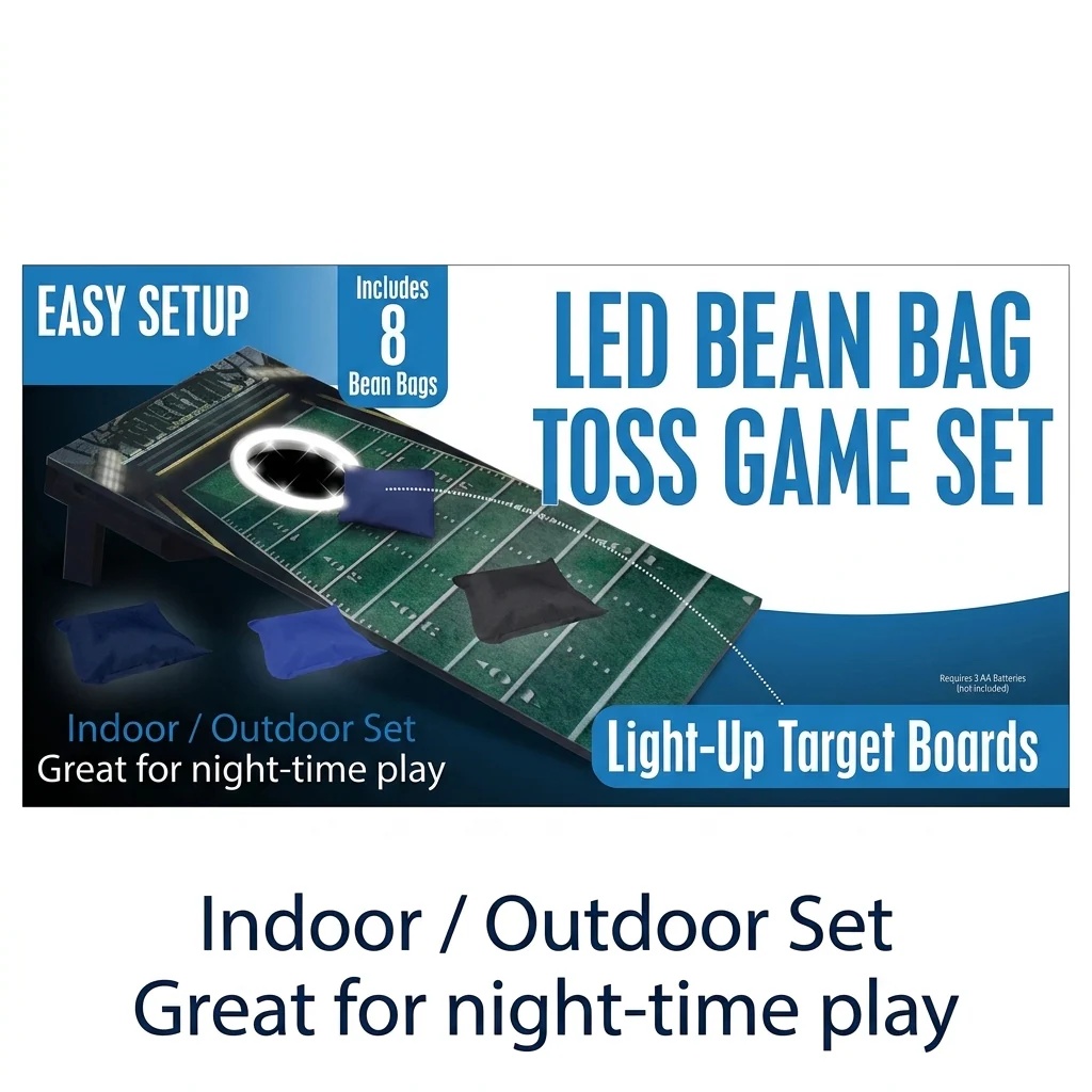 LED Bean Bag Toss Game Set - Gallery 5