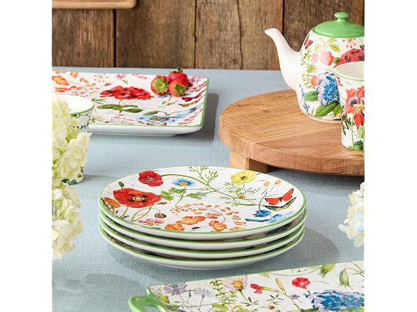 Greenhouse 11-Inch Dinner Plates, Set of 4