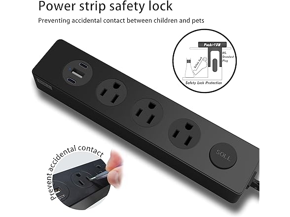 SOLL Weatherproof Power Strip