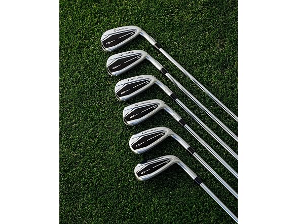 TaylorMade Golf QI HL Irons 6-P,AW Graphite Shaft Senior Right Handed