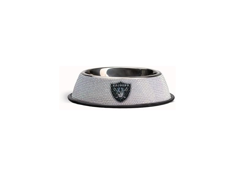 RAIDERS Bling Pet Bowl
