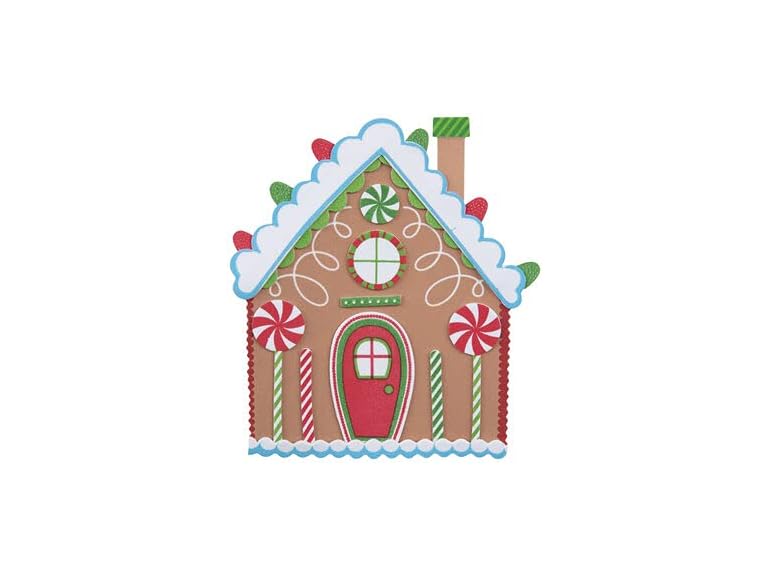 toyco Gingerbread House Foam Christmas Craft 24
