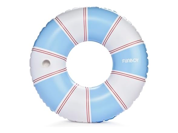 FUNBOY Giant Pool Float with Cup Holder 48"