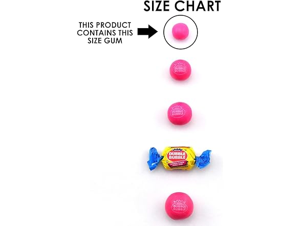Dubble Bubble Gumball Machine Refill 3.3 lb.