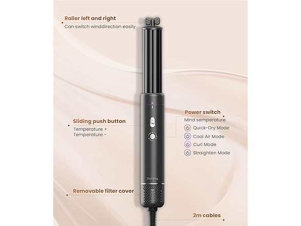Dafeng Hot Air Wrap Hair Styler