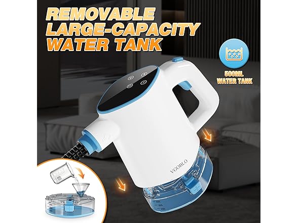 VGOBLO Handheld Steam Cleaner