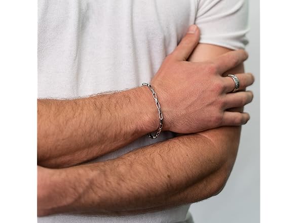 Baronyka Paperclip Chain Bracelet