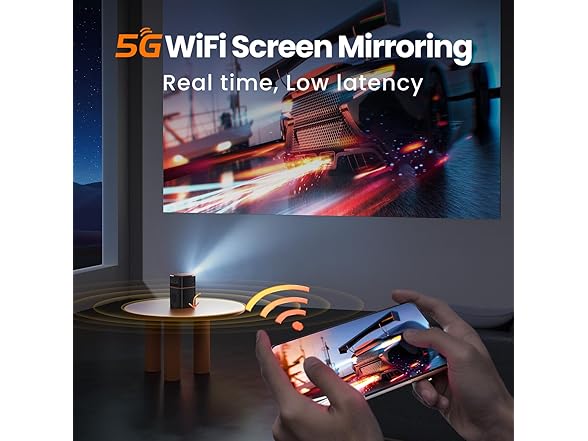 FATORK Mini Projector