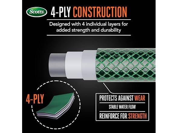 Scotts 50 ft. Medium Duty Garden Hose