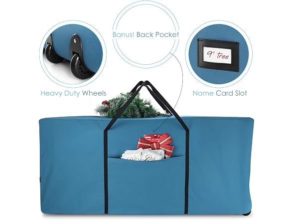 Hearth & Harbor 9 ft Rolling Christmas