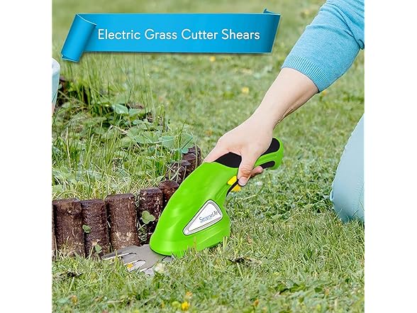 SereneLife Cordless Hedge Trimmer Handhe