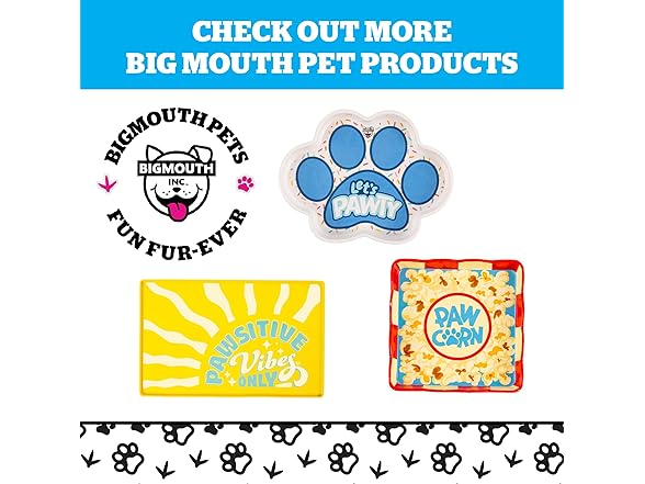 BigMouth Inc Tropical Pet Placemat