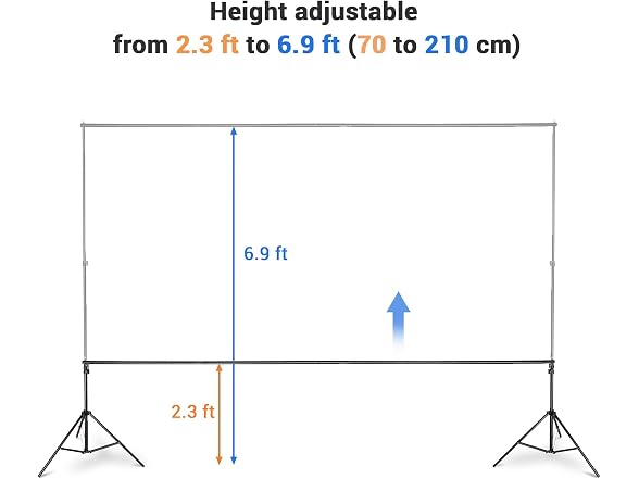 AW Backdrop Stand 10 x 7ft/3m x 2.1m
