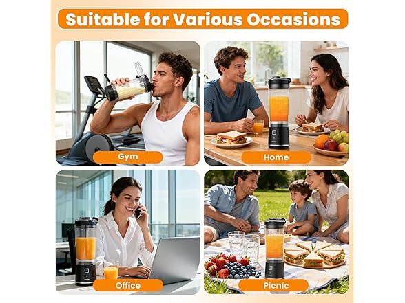 Kourice Personal Size Portable Blender