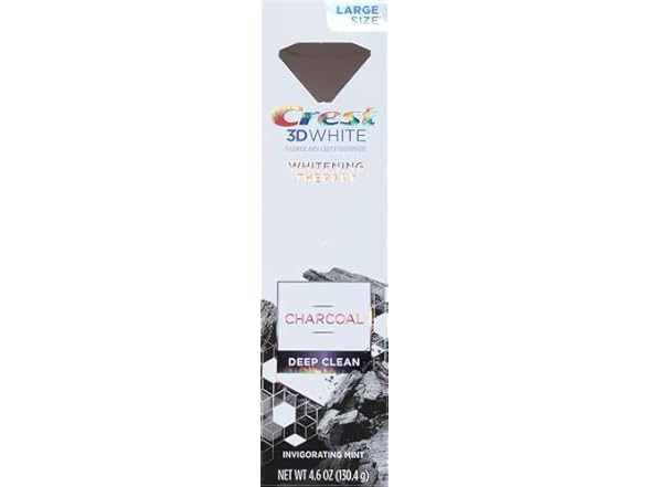 Crest Crest,3D White Charcoal Deep Cleaning,