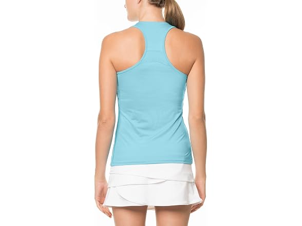 Lucky In Love Women (S) V-Neck Tank Built Bra