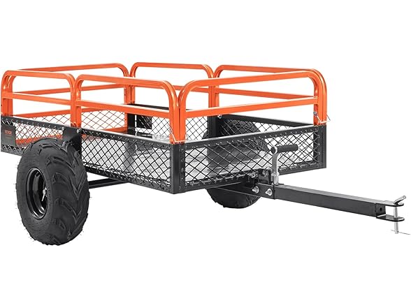 VEVOR Heavy Duty Steel ATV Dump Trailer