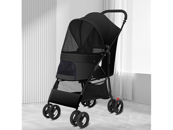 4 Wheels Pet Stroller