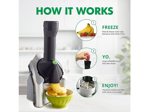 Yonanas Classic Frozen Fruit Soft Serve Maker