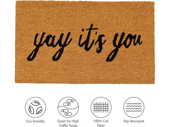 Calloway Mills Yay Its You Doormat 17 x 29