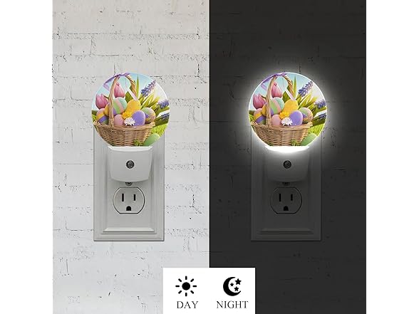 Easter Colorful Eggs Night Light