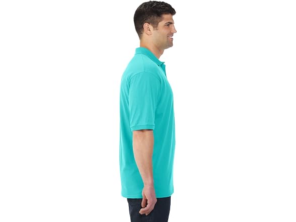 Jerzees (M) Adult 5.6 Oz. SpotShield™ Polo Jersey