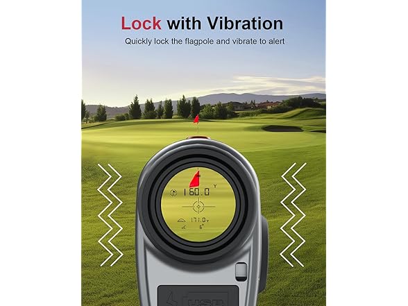 Golf Rangefinder with Slope,7X 1300Yards