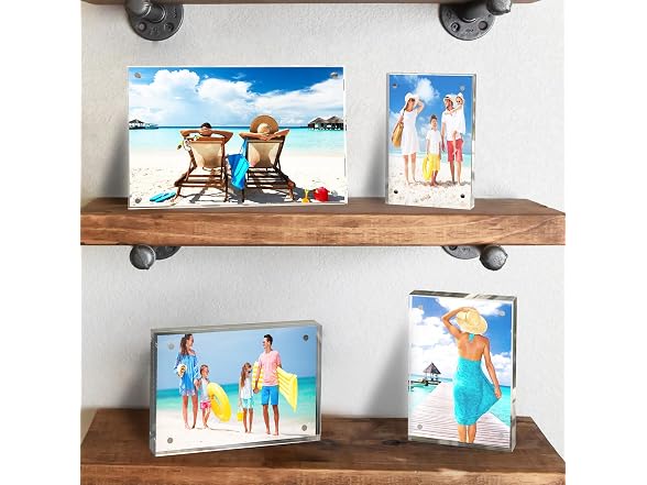 5x7 Inch Acrylic Picture Frame 5 Pack
