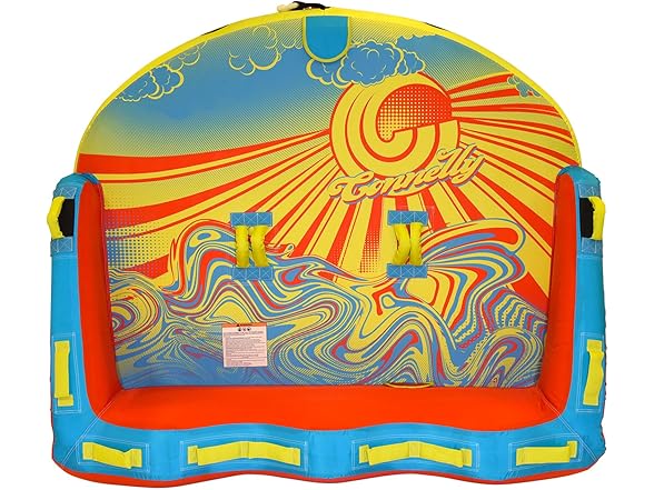 Connelly Towable Watersports Tube, Super Fun 3-3 Rider