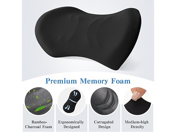 LEKEWN Lumbar Support Pillow