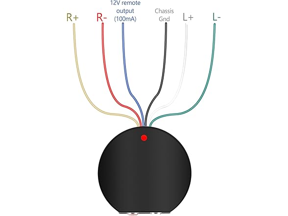 Stereo Line-Output Converter w/Remote