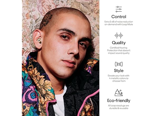 Loop Experience Plus Earplugs Black