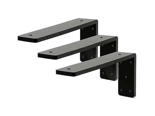 Countertop Support Bracket 18 Inch 3 Pack 3/8"