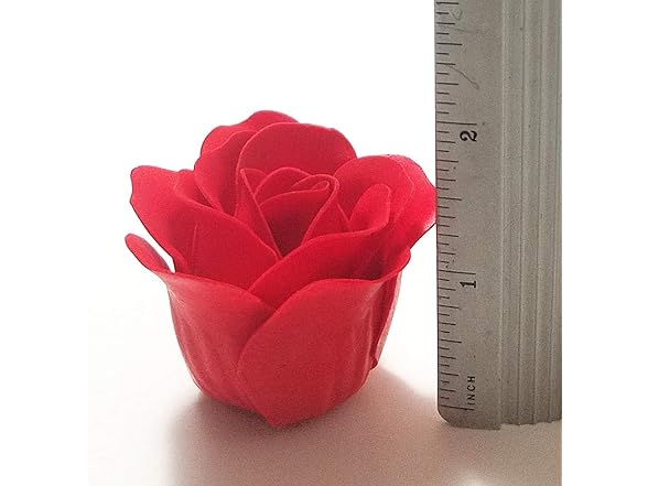 Red Flora Scented Rose Flower Bath Soap