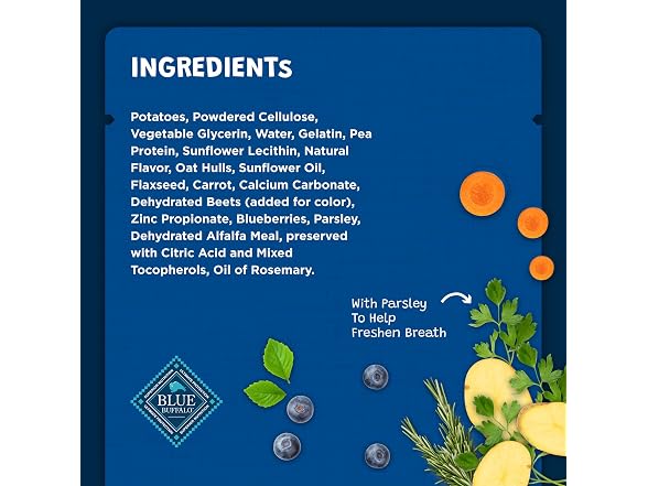 Blue Buffalo Dental Bones Mini Natural Dog Treats