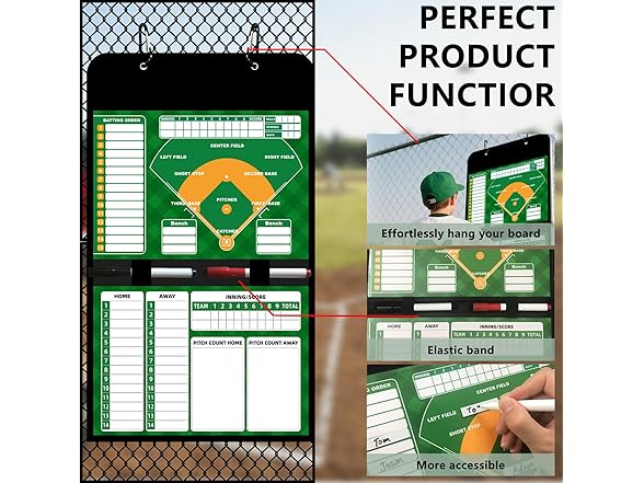 JIUKONG Baseball Lineup Board
