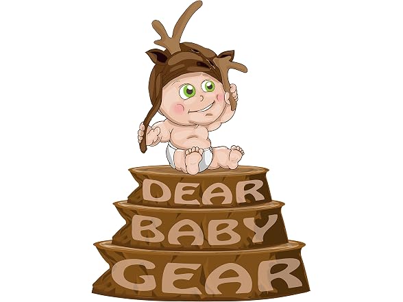 Dear Baby Gear Bears Deluxe Baby Blanket