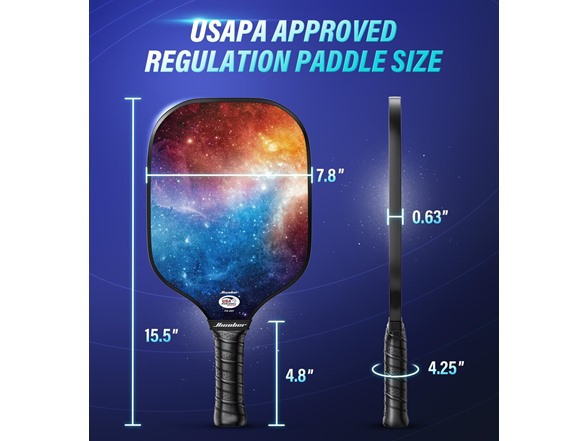 Hicober Pickleball Paddles Set of 2