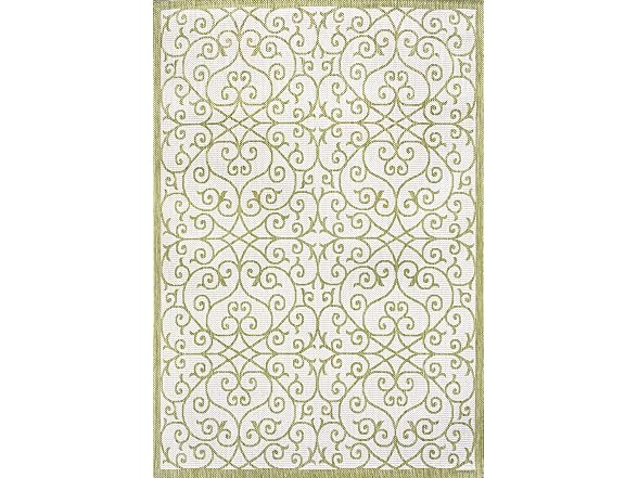 JONATHAN Y Vintage Filigree 8x10 Green