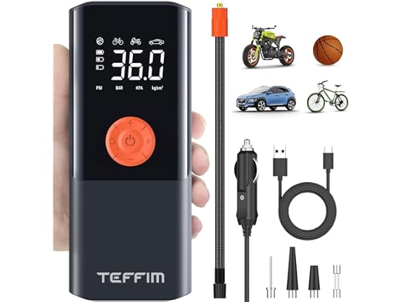 Teffim Car tire inflator