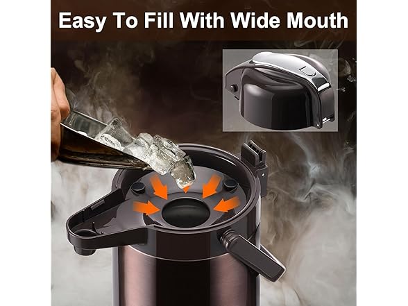 Coffee Carafe with Double Pump