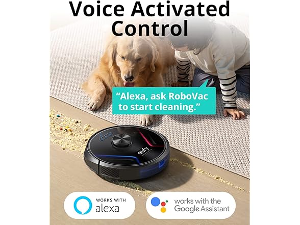 eufy Anker RoboVac X8 - Robot Vacuum Pet Hair, iPath Laser Navigation, Twin-Turbine 2000Pa x2 Suction, AI. Map 2.0 Technology, Wi-Fi, Floor Cleaner, Ideal for Pet Owners (Open Box)